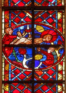 Window depicting St Vincent