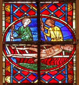 Window depicting St Vincent