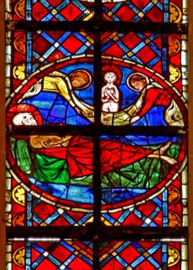 Window depicting St Vincent