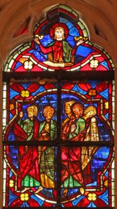 Window depicting St John