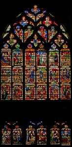 Scenes of the Prodigal Son story by French School