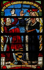 Potiphar is angry by French School
