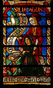 Donor - Agnes Bonjean with St Agnes