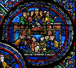 St Thomas Becket Preaching by French School
