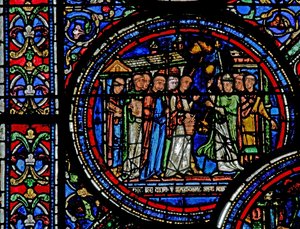 St Thomas Becket Received by the Monks at Canterbury
