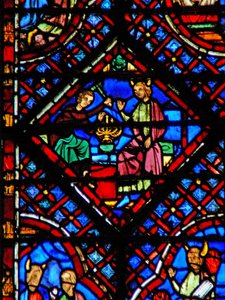 Moses Watches Bezalel Making the Menorah