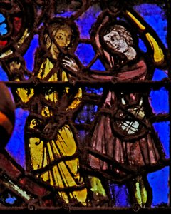 The young women are maltreated by shepherds