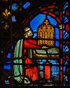 Moses presents the offerings of the princes by French School