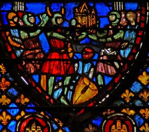 The Ark of the Covenant Is Elevated by the Soldiers; Enemies Scattered by French School