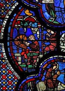 Window W48 Depicting the Donors - The Armourers