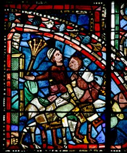 Window depicting Abraham