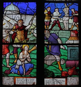 Window w7 Depicting a Scene from the Life of St Barbara