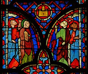Holy Women and a Group of Apostles by French School