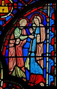 The Resurrection - Holy Women at Tomb by French School