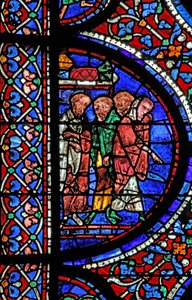 Witnesses at the Funeral of the Virgin by French School