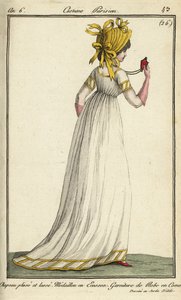 Woman Dressed for the Jardin d