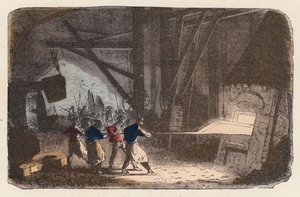 Working with Iron in a Furnace