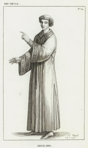 12th Century, Abelard (engraving)