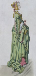 Young noblewoman by French School