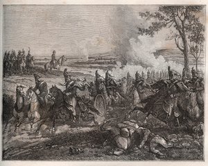 Battle of Castiglione: Napoleon defeats the Austrians under Wurmser by French School
