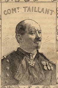 Portrait of French Commanding Officer Pierre Taillant - 1870-71