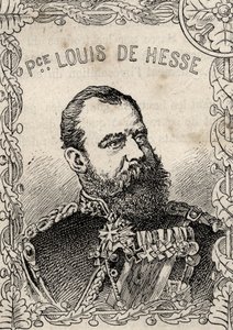 Portrait of the Grand Duke of Hesse Louis IV by Hesse - 1870-71 by French School