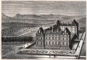 View of the Castle of Rosny