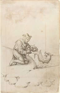 You Are Tying a Dolphin by the Tail by French early 16th Century