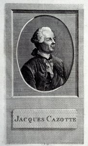 Portrait of the Author Jacques Cazotte