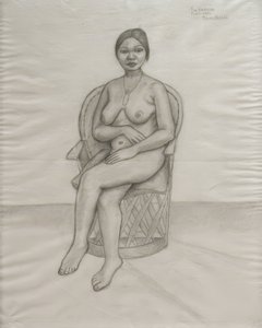 Eva Frederick Nude by Frida Kahlo