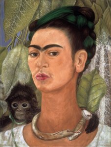 Self-Portrait with Monkey