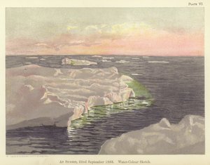 At sunset, 22 September 1893 by Fridtjof Nansen