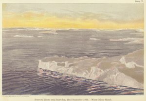 Evening Among the Drift-Ice, 22 September 1893 by Fridtjof Nansen