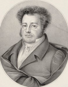 Portrait of the composer Heinrich Marschner by Friedrich August Fricke