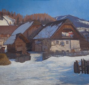 Farmhouse by Friedrich Beck