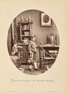 Parting from the Hobby-Horse by Friedrich Bruckmann