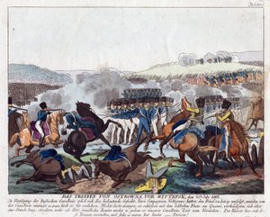 Battle of Ostrovno near Vitebsk, on 25 July 1812