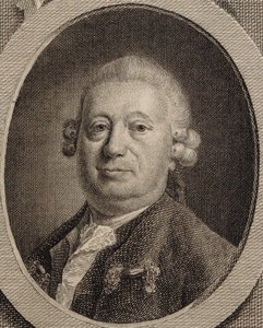 Portrait of the Composer Johann Heinrich Rolle by Friedrich Christian Gottlieb Geyser