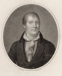 Portrait of the violinist and composer Louis Spohr by Friedrich Fleischmann