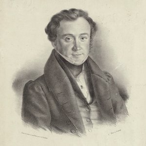 Portrait of the Composer Johann Wenzel Kalliwoda, 1801-1866 by Friedrich Gustav Schlick