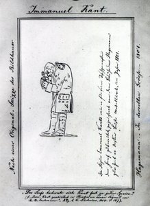 Kant mixing mustard, 1801 by Friedrich Hagemann