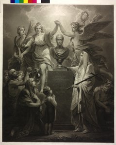 Apotheosis of Emperor Franz II - The Benediction of Peace by Friedrich Heinrich Fuger