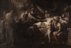 The Death of Germanicus by Friedrich Heinrich Fuger