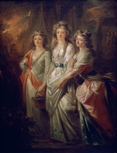 The Countesses Elisabeth, Christiane, and Marie Karoline von Thun