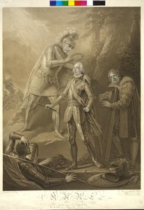 King Rudolf I of Habsburg crowned Archduke Karl by Friedrich Heinrich Fuger