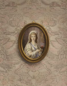Portrait of a Vestal Virgin by Friedrich Heinrich Fuger