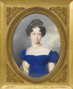 Princess Henrietta of Nassau-Weilburg, Wife of Archduke Charles of Austria by Friedrich Johan Gottlieb Lieder