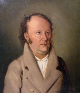 Portrait of the writer Jean Paul