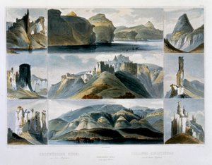 Remarkable Hills on the Upper Missouri by Friedrich Salathé