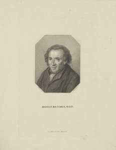 Portrait of Moses Mendelssohn